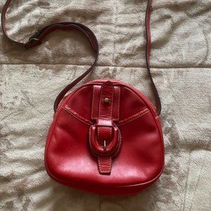 Red Leather Purse